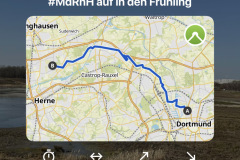 Der Weg von Dortmund nach Hause