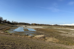 Das neue Hochwasserrückhaltebecken in Dortmund-Nette