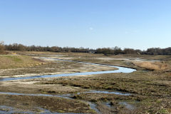 Das neue Hochwasserrückhaltebecken in Dortmund-Nette