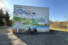 Der Weg bis nach Hause ist auch hier zu erkennen