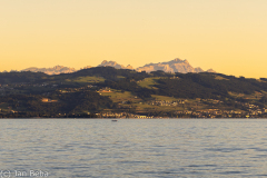Blick zum Säntis, Entfernung ca. 40km