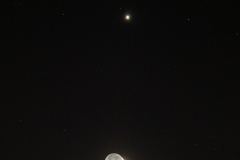 Mond, Venus (Foto)